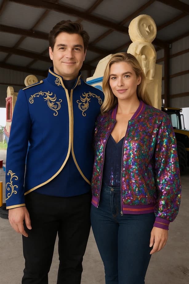 Confetti in het gezicht